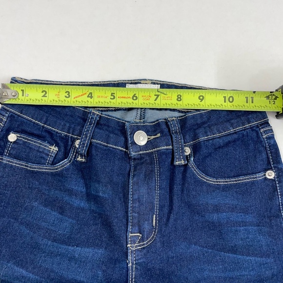 Hudson Jeans Dark Blue Kids Straight Leg Bottoms size 14 but runs size 10 - Picture 2 of 5